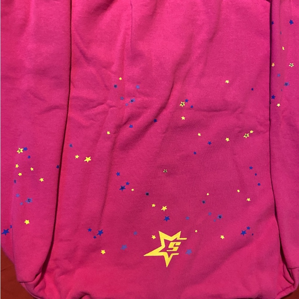 Sp5der P*ink Hoodie - Picture 2 of 11